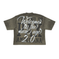 Rare Peace "America First Sword" Rhinestone Olive Tee