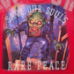 Rare Peace "S.O.S. Goblin" Rhinestone Red Tee