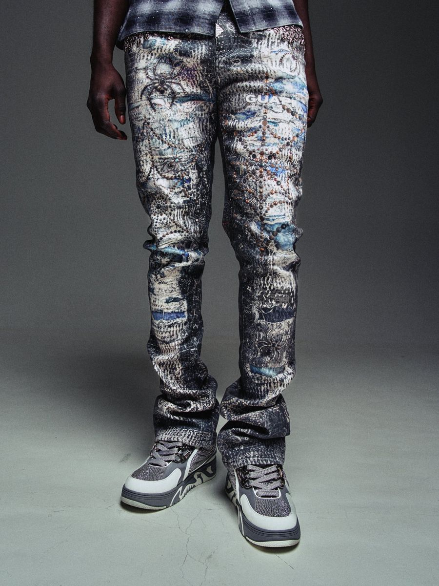 Guapi Hakai Spider Denim Jeans