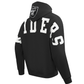 Black Las Vegas Raiders Wingspan Hoodie featuring the Pro Standard logo