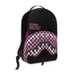 Sprayground Shark Central Breakup Check Sorbet Grey Backpack (B7635)