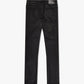 Valabasas "Mr.Flex" Black Waxed Skinny Jeans