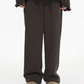 Valabasas "Syndicate" Oversized Baggy Sweatpants - Brown