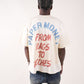 Paper Money "For The Dogs" Rhinestones Bone Tee