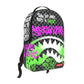 Back view of the Sprayground Spray Poetry New Version Backpack showcasing its spacious dimensions and high-quality construction