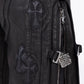 Guapi All Black Cross Buckle Shorts