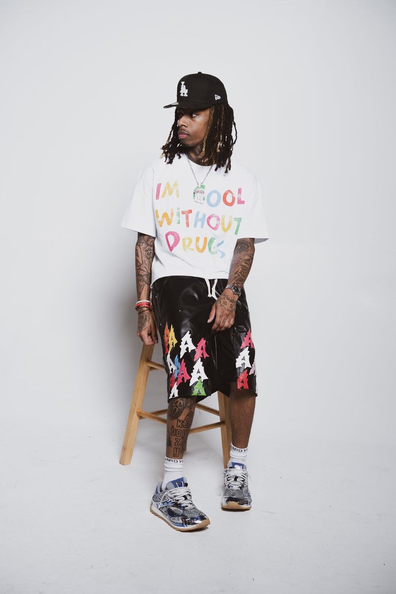 Addicts ATL "Dirty Rockstar" Black Shorts