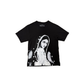 Heaven Virgen De Guadalupe/Arc Logo Tee  - Black/Cream