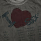 Homme + Femme "The List" Cutoff Tee - Grey
