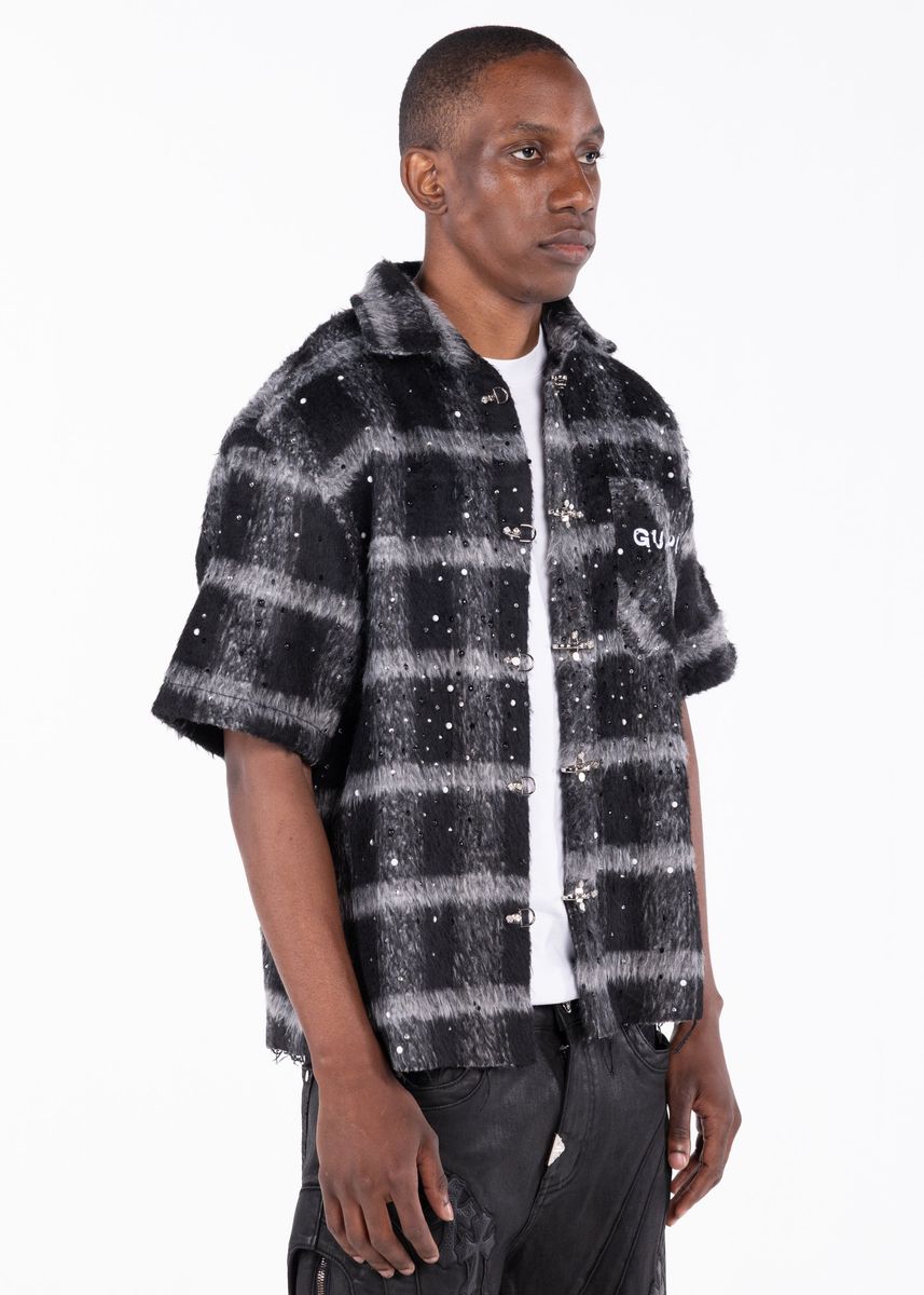Guapi Obsidian Black Button Shirt