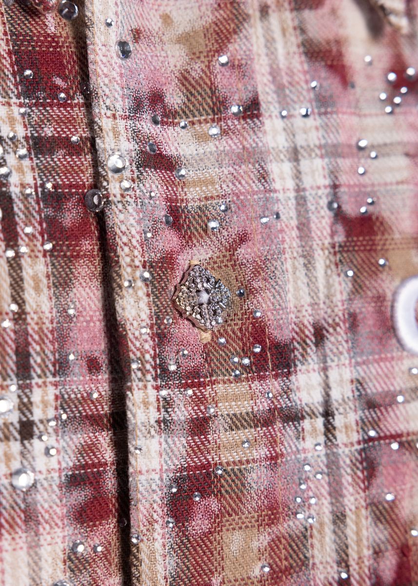 Guapi Eclipse Plaid Button Shirt