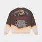 Godspeed F.T.W Crewneck - Brown Bleached Wash