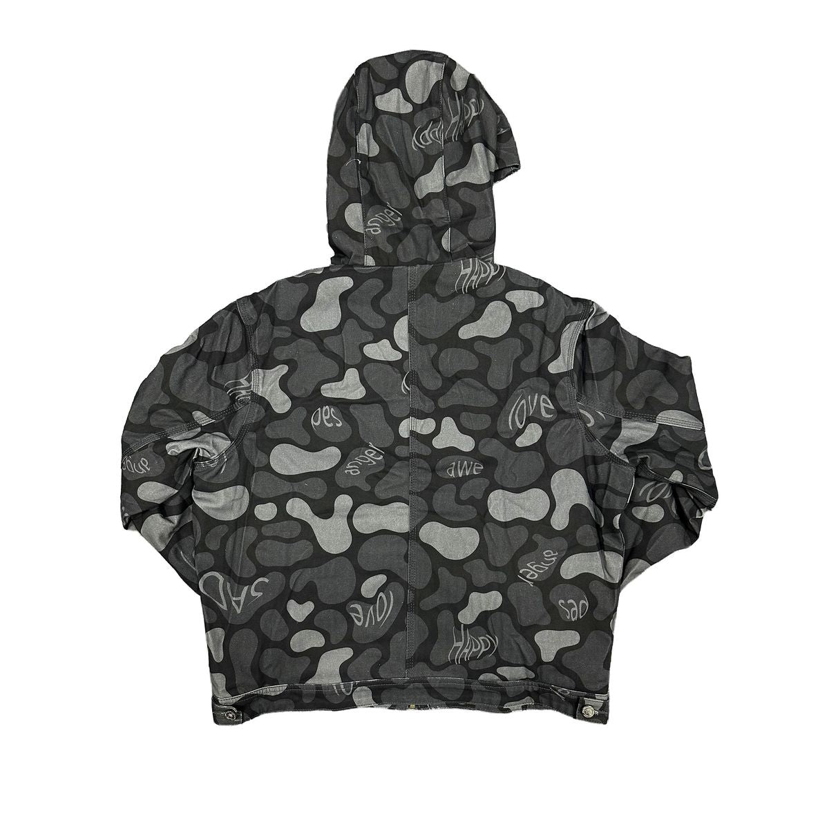 Mixed Emotion "Carpenter" Black Zip Up Jacket