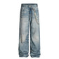Undeveloped Wideboy Bead Blue Denim Jeans