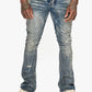 Valabasas "Hibit" Vintage Blue Stacked Denim Jeans