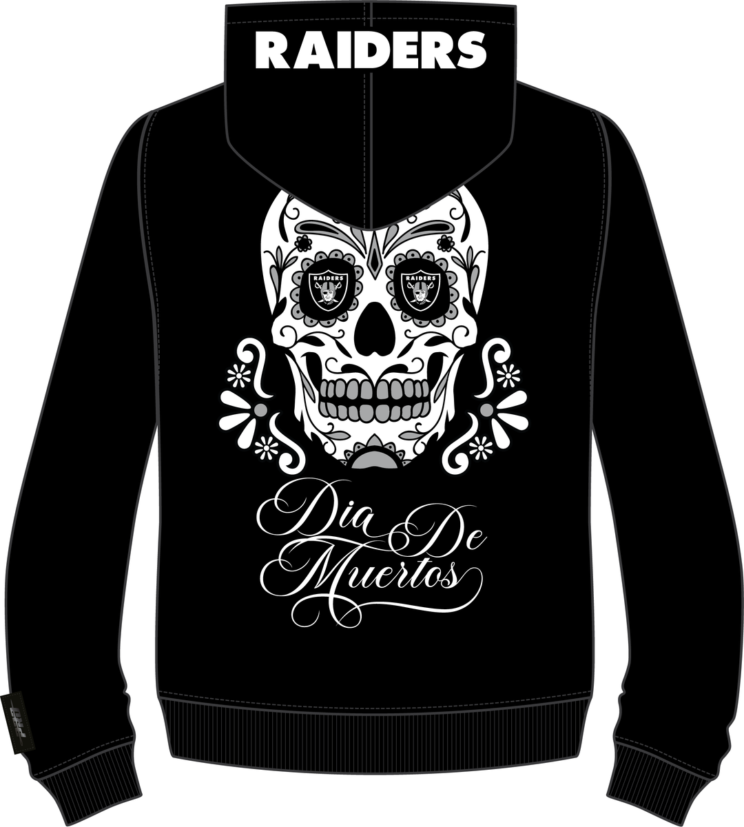 Pro Standard Las Vegas Raiders Sugar Skull Hoodie - Black (FOR5410882-BLK)