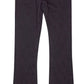 Valabasas Tire Jet Black Stacked Denim Jeans front view close-up
