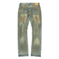 Makobi Lorenzino Antique Wash Ripped Denim Jeans (M1918)