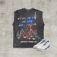 Paradise Lost "Deep Thoughts" Charcoal Muscle Tee