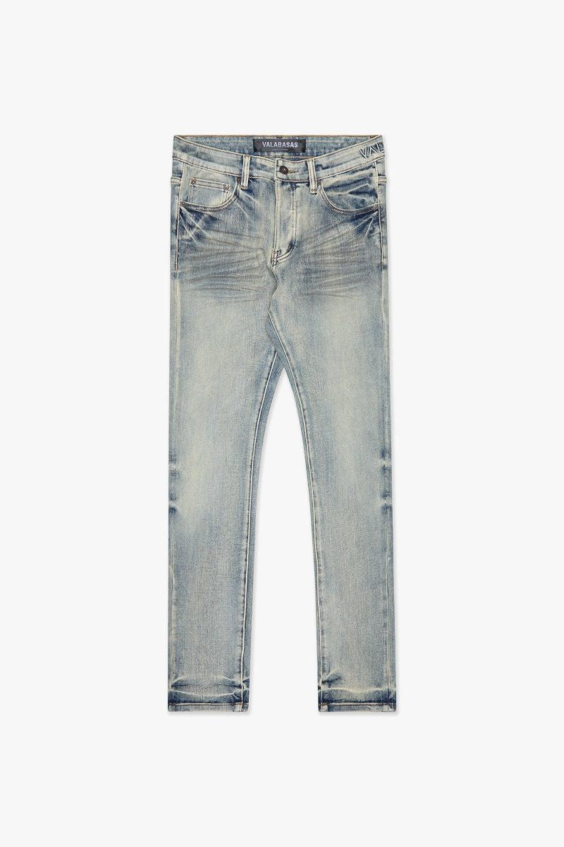 Valabasas "Mr.Flex" Blue Washed Skinny Jeans