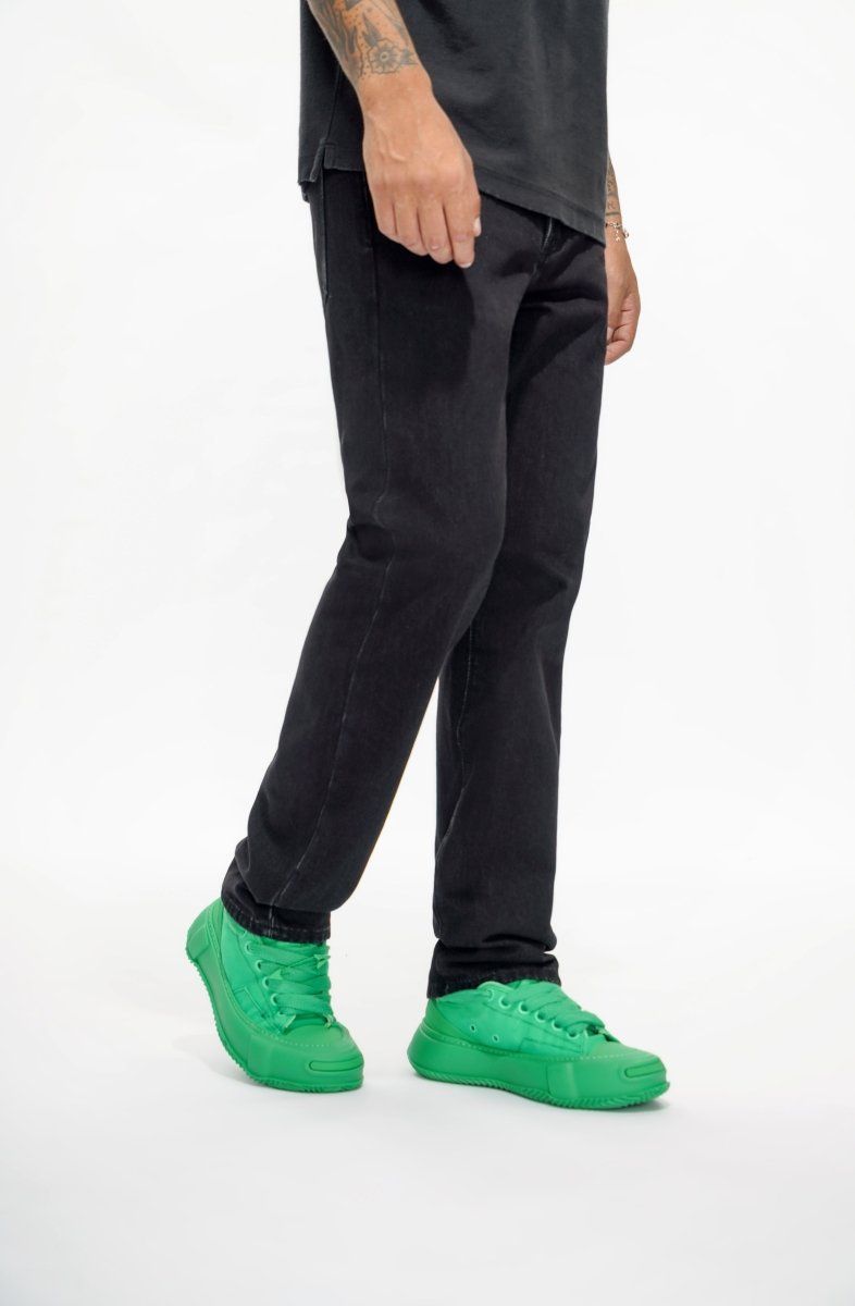 Valabasas Different Straight Fit Black Jeans