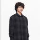 Valabasas "Harvest" Black Button Up Flannel