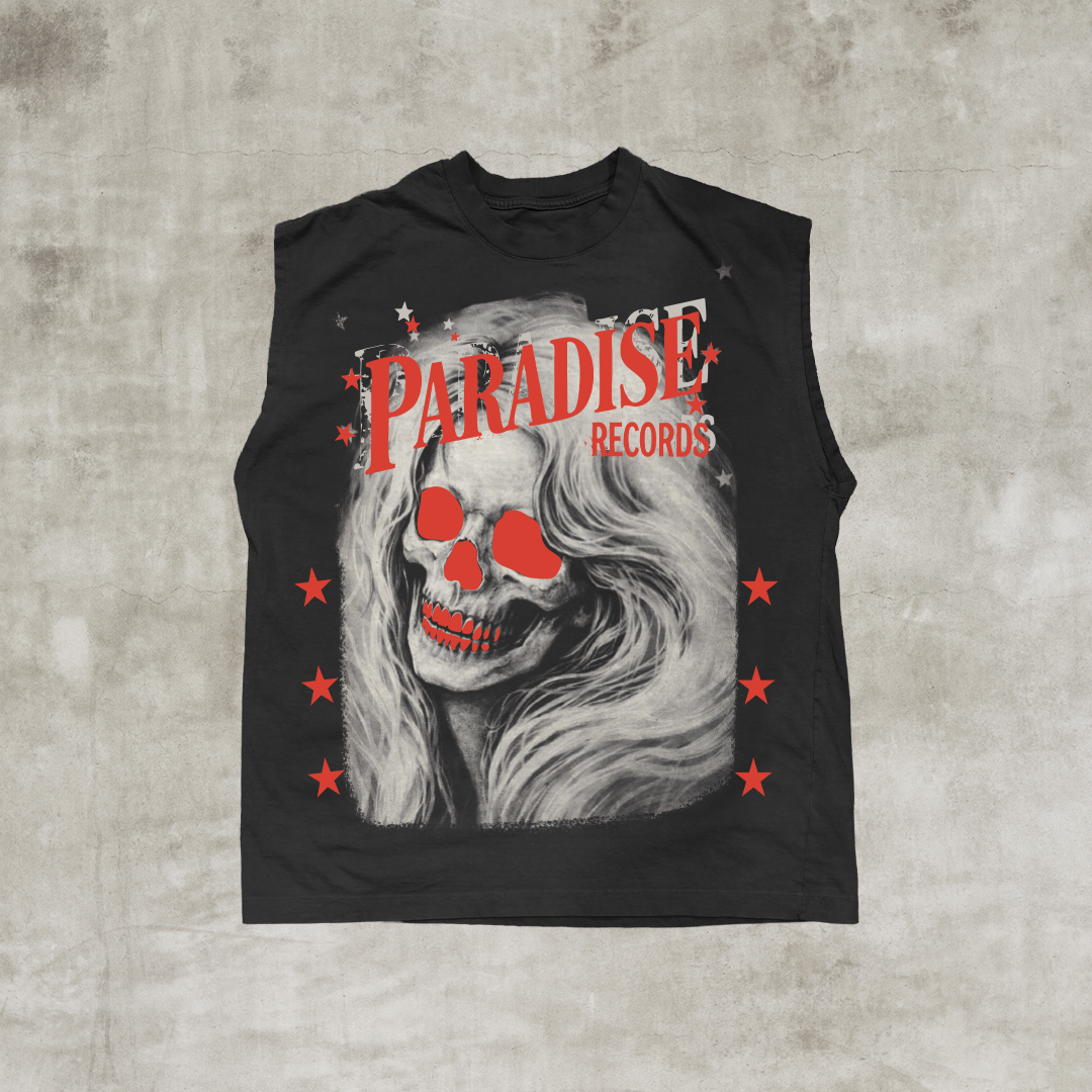 Paradise Lost "PRDS Records" Black Muscle Tee