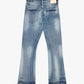 Valabasas Mr Stacked Medium Washed Stacked Denim Jeans - Front View