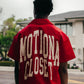 Mixed Emotion "Backyard" Red Nylon Shirt