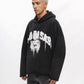 Valabasas "Fifth" Vintage Black Pullover Hoodie