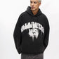 Valabasas "Fifth" Vintage Black Pullover Hoodie