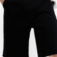 Black denim shorts from Valabasas Mr Shorts collection, stylish men's casual summer wear with a modern fit