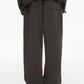 Valabasas "Syndicate" Oversized Baggy Sweatpants - Brown