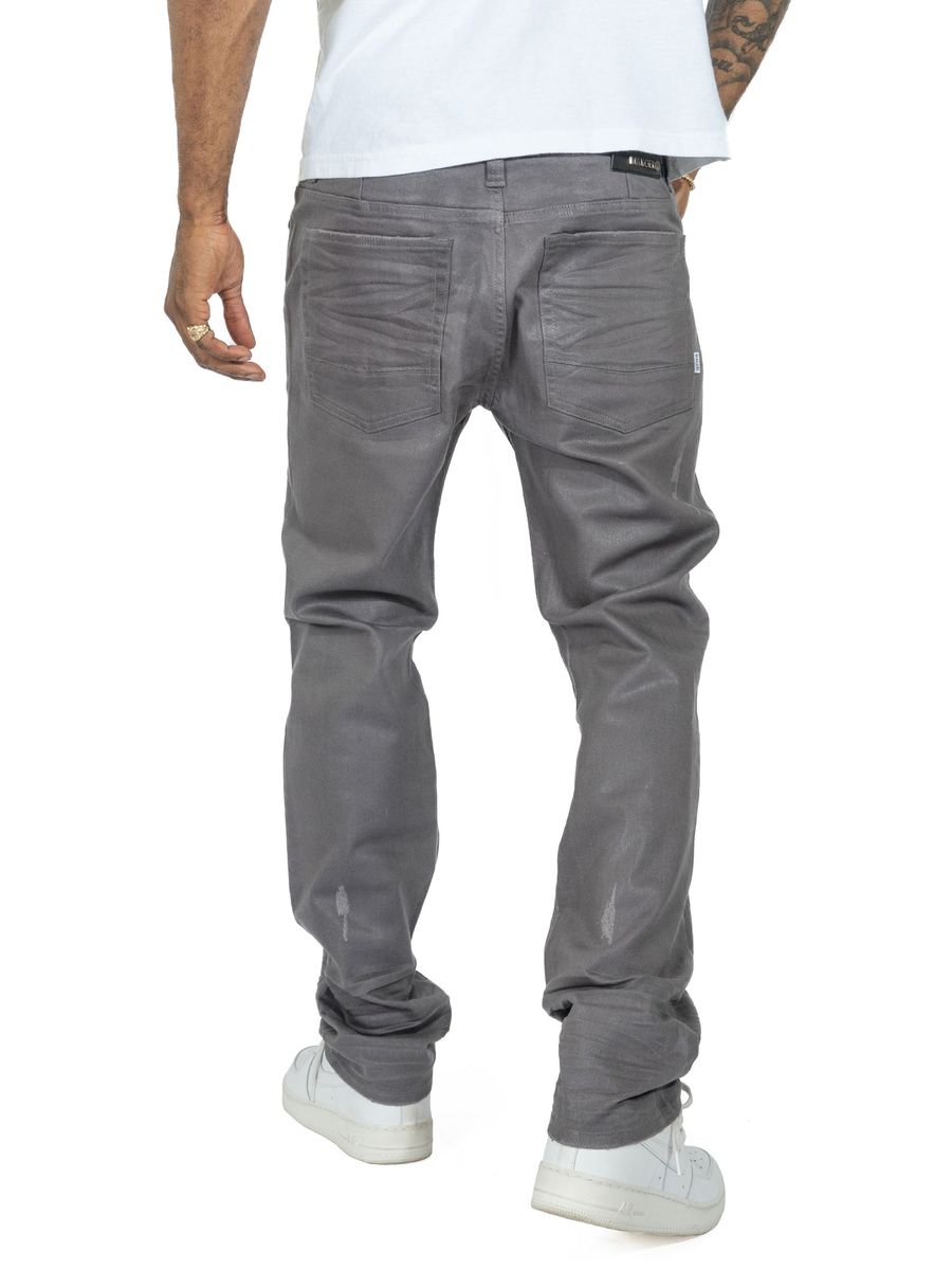Versatile Makobi Segreto Gray Jeans perfect for casual or dressed-up looks