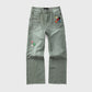 Homme + Femme "Iron Crest" Pants - Green