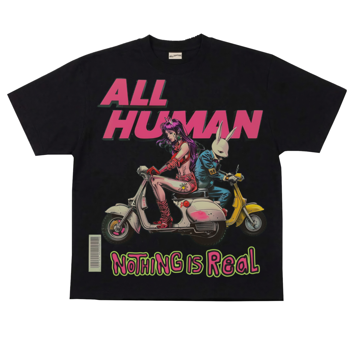 All Human "Chasing Pu$$y" Tee - Black