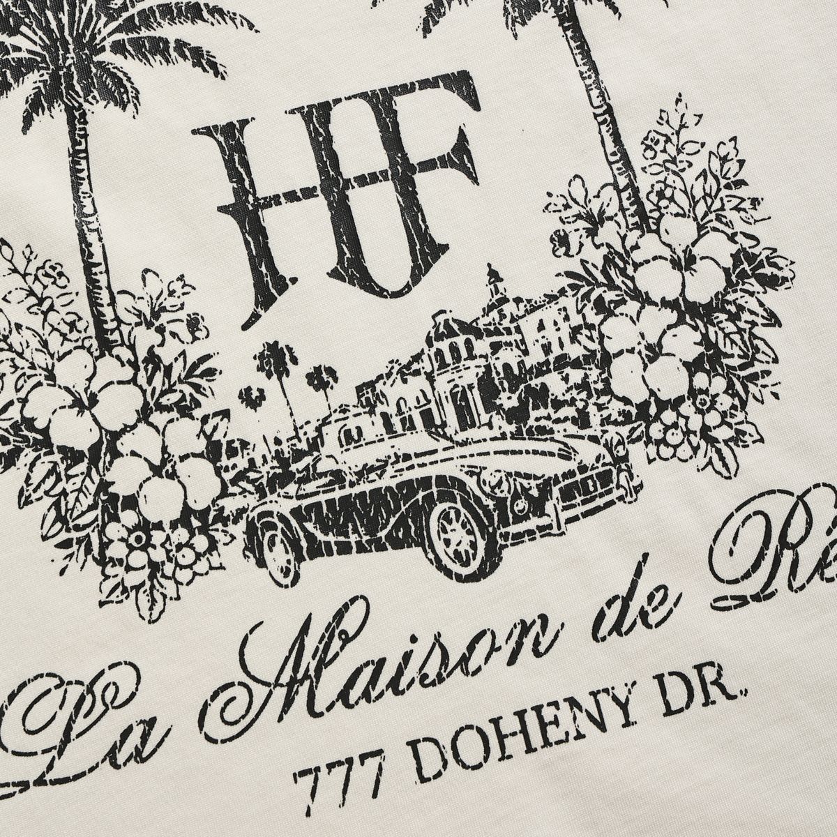 Homme + Femme "Classic Maison" Tee - White