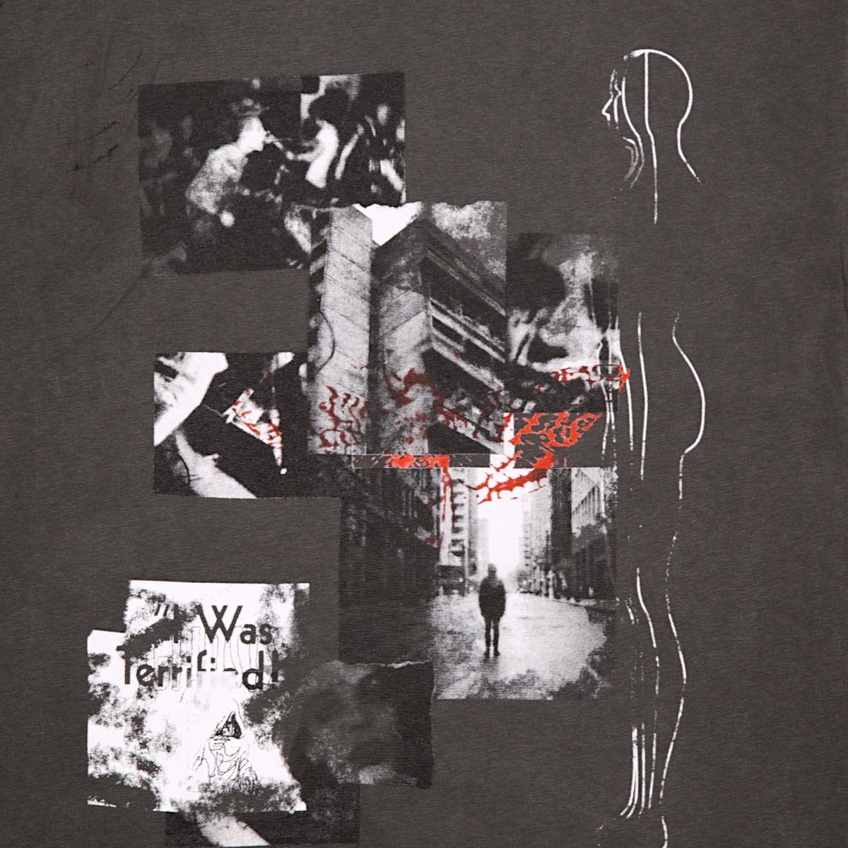 Fabric011 "Faces & Places" Black Tee