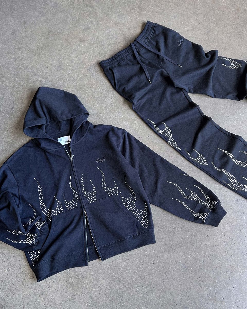 EPTM Metal Flame Pants - Navy (EP12443)