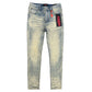 ANOM "360" Vintage Blue Wash Skinny Denim Jeans