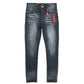 ANOM "360" Black Wash Skinny Denim Jeans
