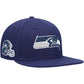 Pro Standard Seattle Seahawks Logo Navy Snapback - Official NFL Team Merchandise