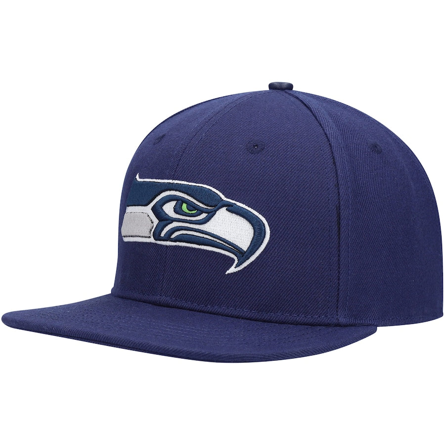  Stylish Pro Standard Seattle Seahawks Logo Navy Snapback with structured fit and premium materials