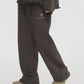Valabasas "Syndicate" Oversized Baggy Sweatpants - Brown