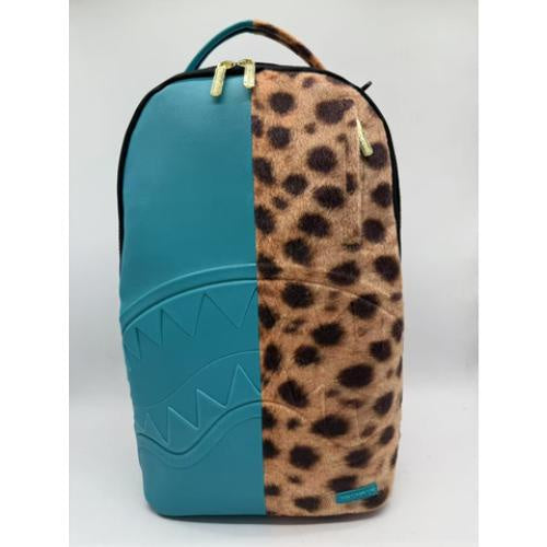 Sprayground Cheetah Split Shark Backpack (B8365)