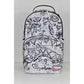 Sprayground Doodles Over Math Homework Backpack (B8665)
