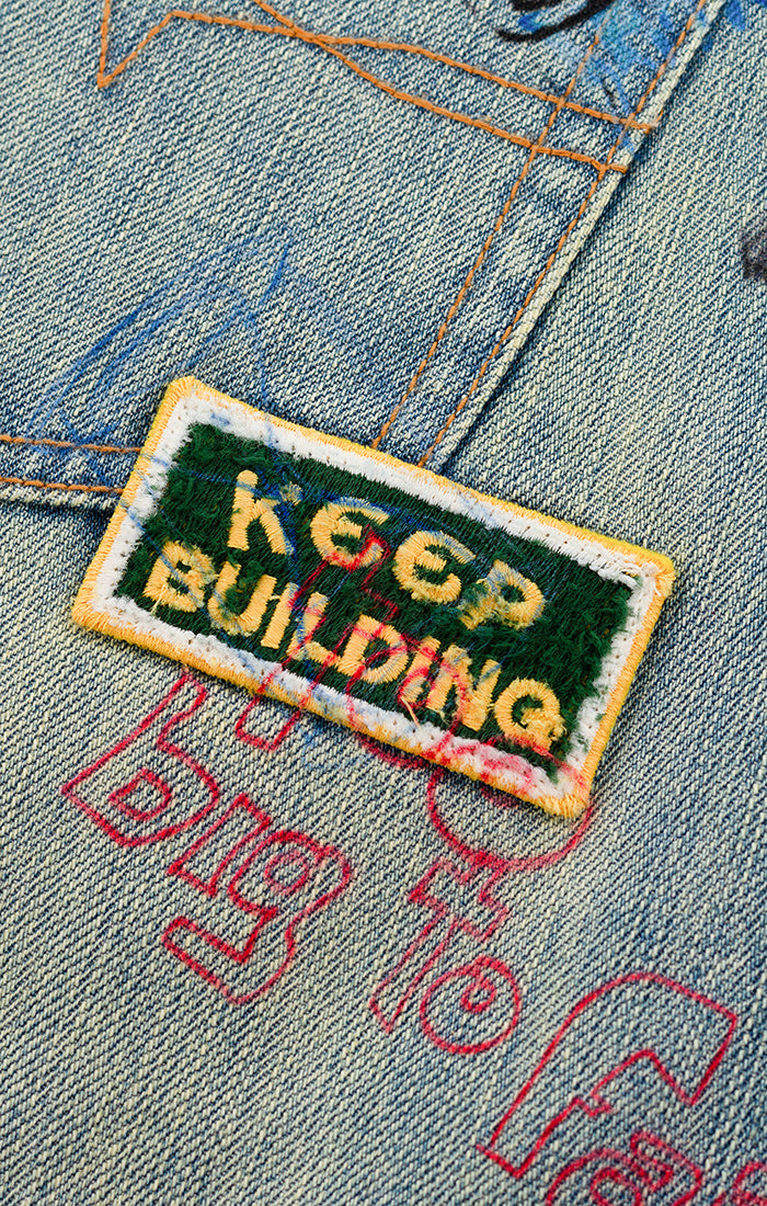 BLDG4 Capital Jeans - Steel Wash (C61-1105)