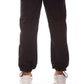 Close-up of the black BB ISS Pants showing the high-quality fabric and branding details for the Billionaire Boy's Club collection