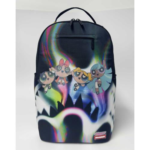 Sprayground Powerpuff Girls Rainbow Holo Shark Backpack (B9062)