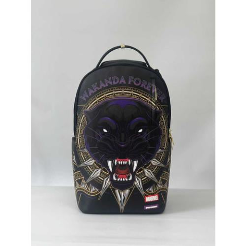 Sprayground Marvel Black Panther Emblem Backpack (B9073)